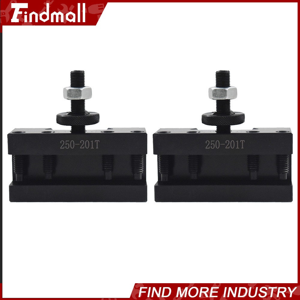 2Pcs BXA 250-201T Oversize 3/4" Turning Quick Change Tool Post Holder Lathe