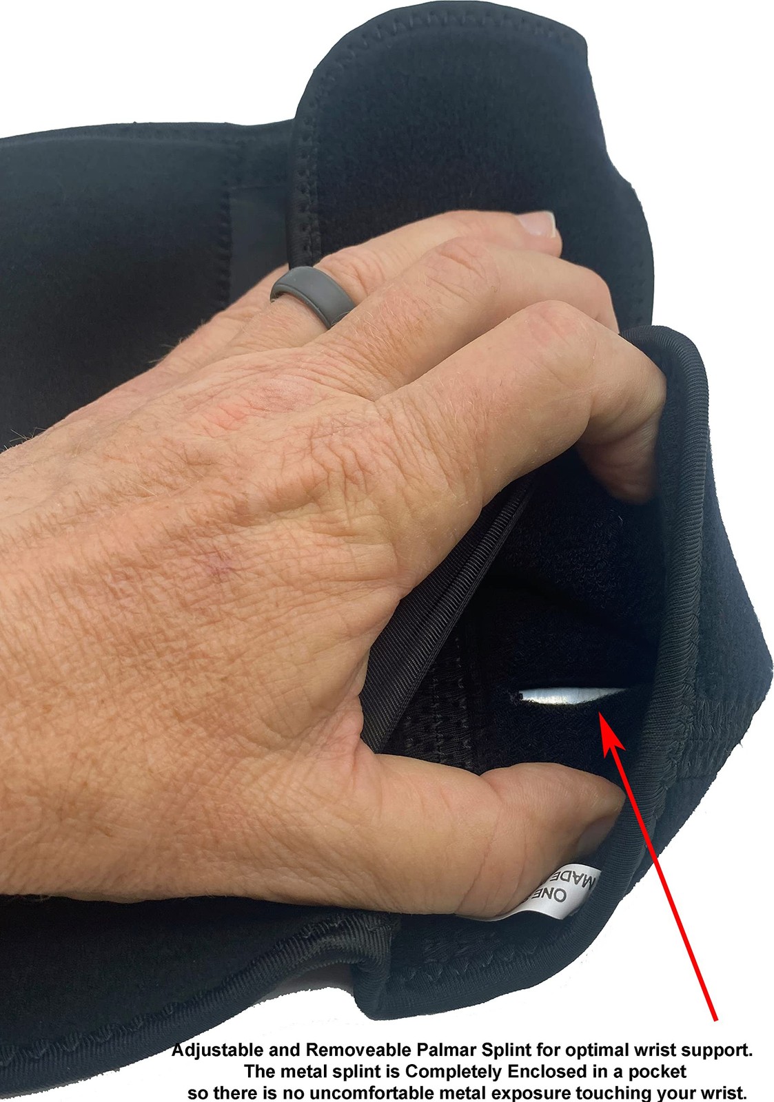 Therapist's Choice Night Wrist Sleep Support Brace, Cushioned to Help Relieve...