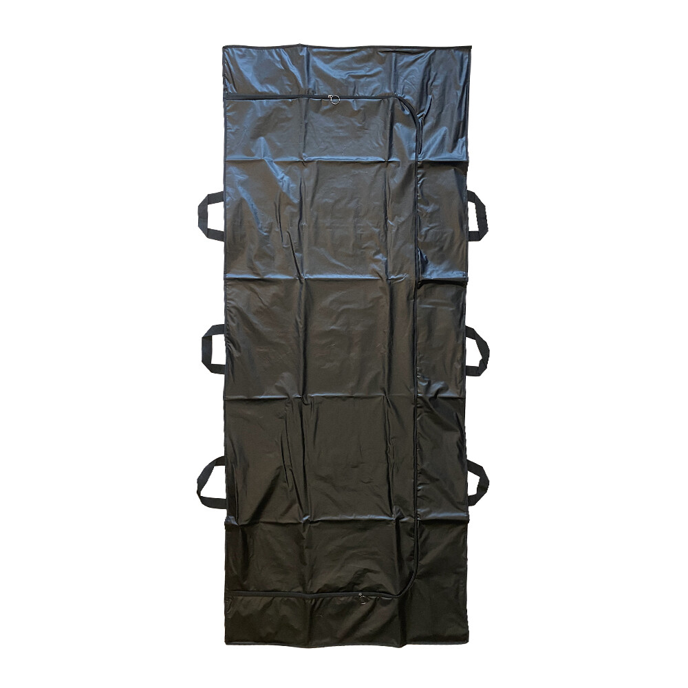 Heavy Duty Body Bag With 6 Handles, Hunting Camping  Bag PEVA, 92" x 36"