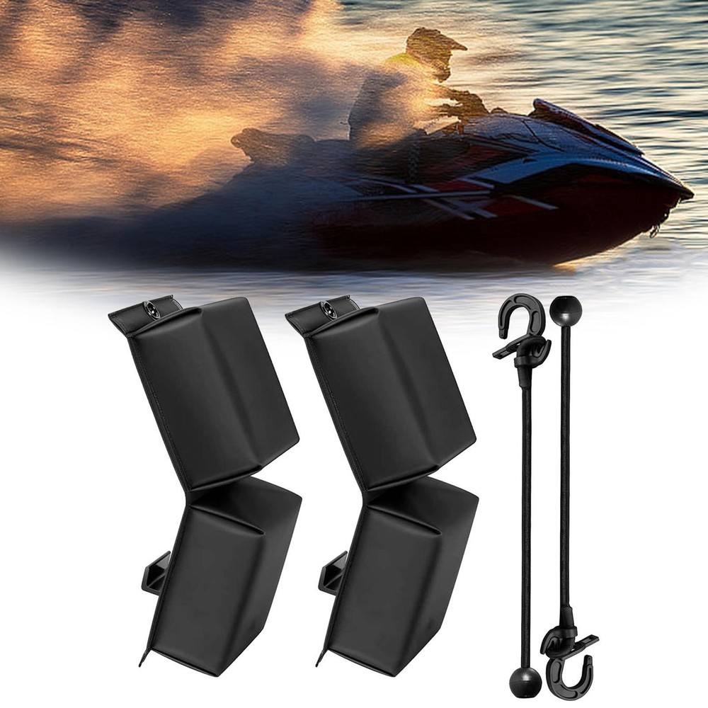 2Pcs Bumper for Docking Black Protect Bumper with Elastic