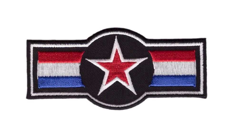 Airforce Star Pilot Patch Iron on