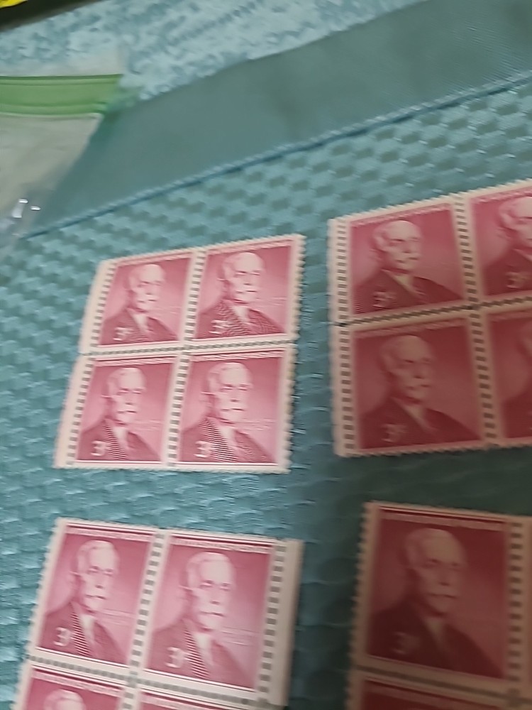 36 THREE CENT STAMPS