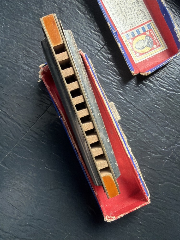 Pre-War Marine Band Harmonica, 2 Quantity