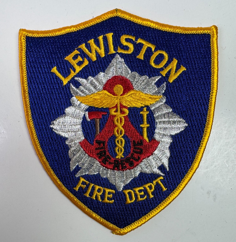 Lewiston Fire Idaho ID Patch Y6