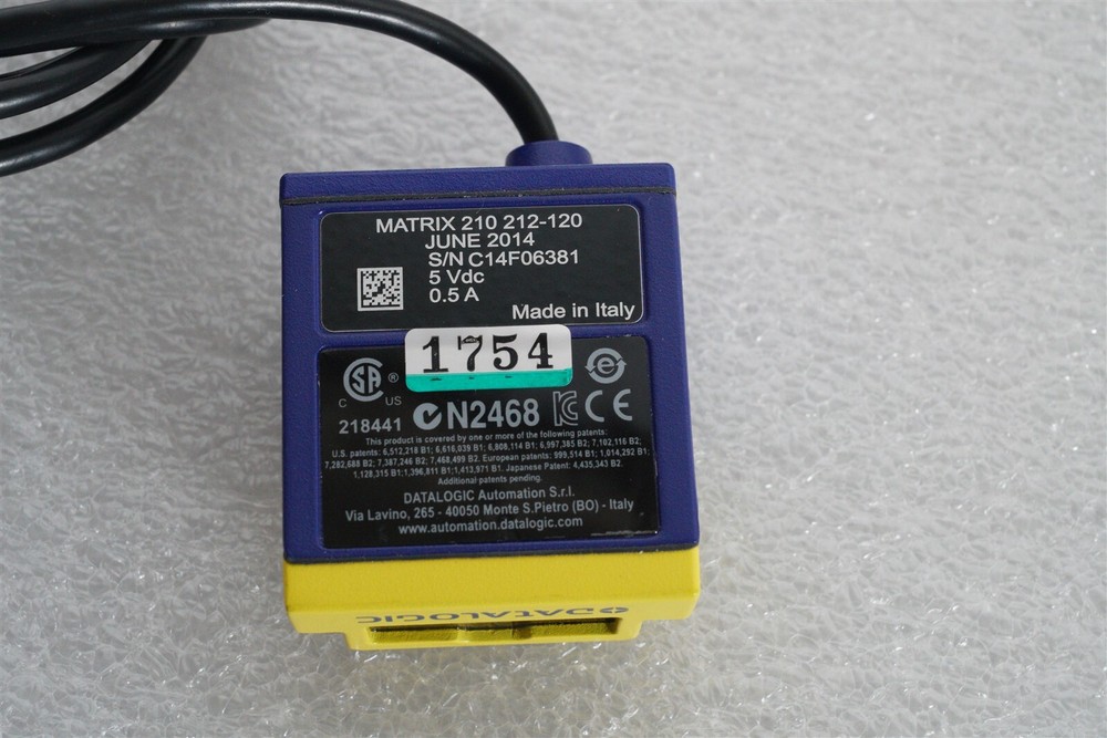 DataLogic Matrix 210 212-120 USB Fixed Barcode Scanner