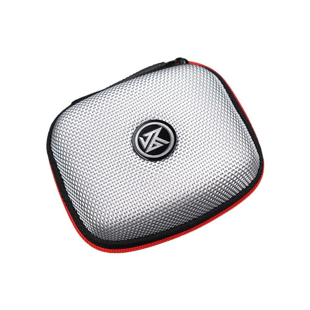 KZCaseBluetoothHeadsetEVACompressionStorageCasePortableSquareEarphoneBoxWithLogo