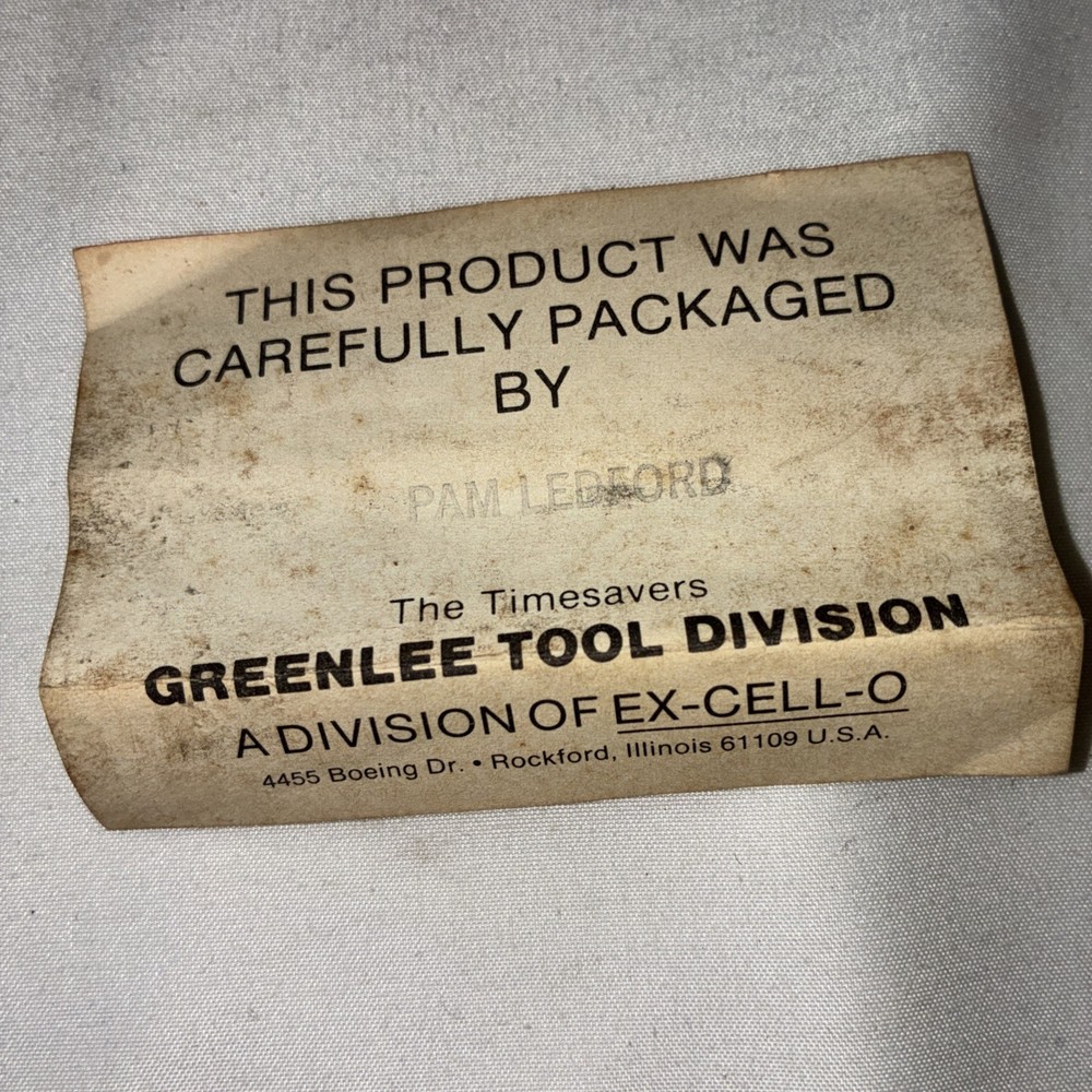 GREENLEE 50144960 Pipe Support Pin