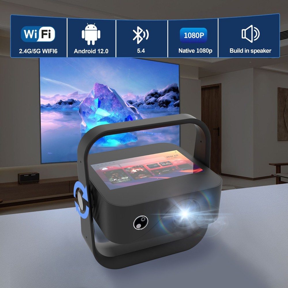 1080p Dual Screen Projector