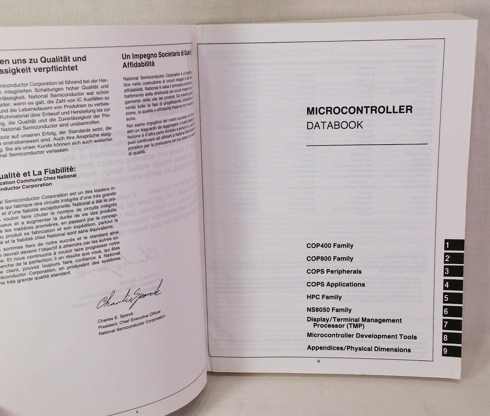 1987 National Semiconductor Microcontroller Databook