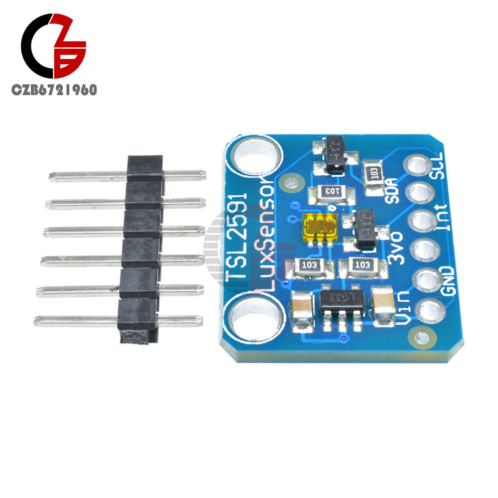 1/5/10X TSL2591 High Dynamic Measuring Range Digital I2C IIC Light Sensor Module