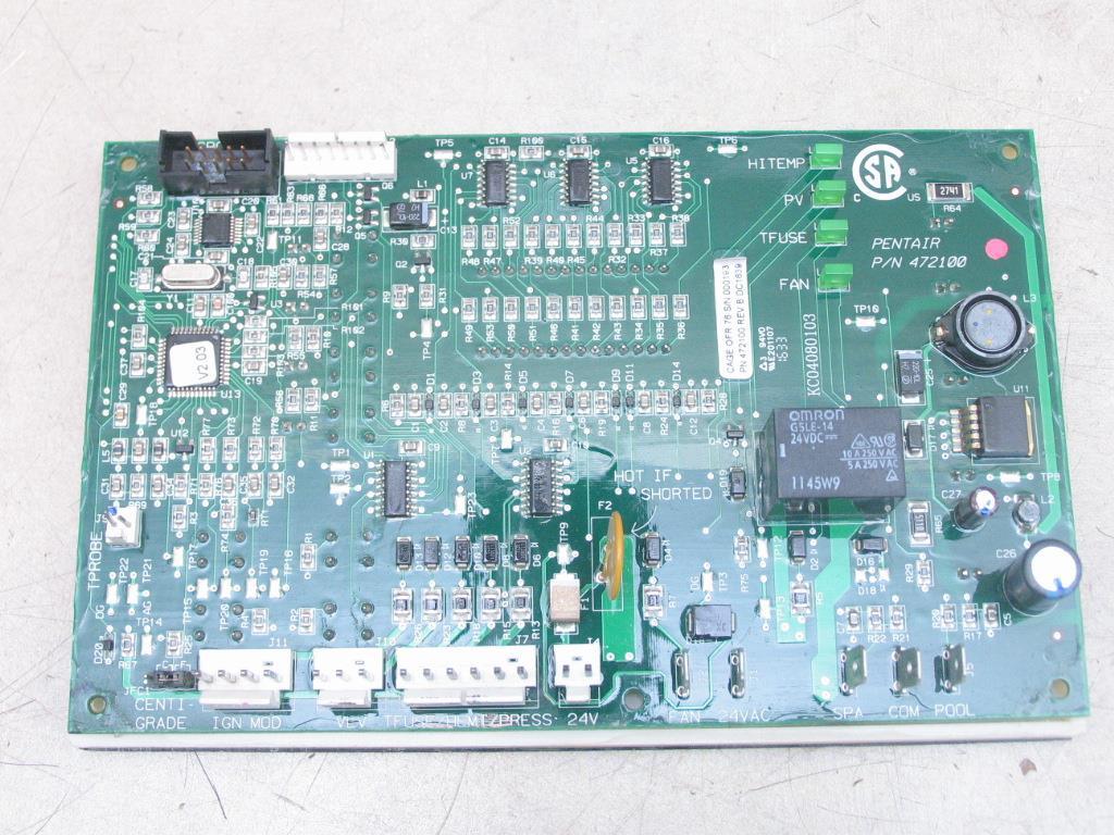 PENTAIR 472100 MiniMax NT Pool Spa Heater Digital Display Temp Control w/Overlay