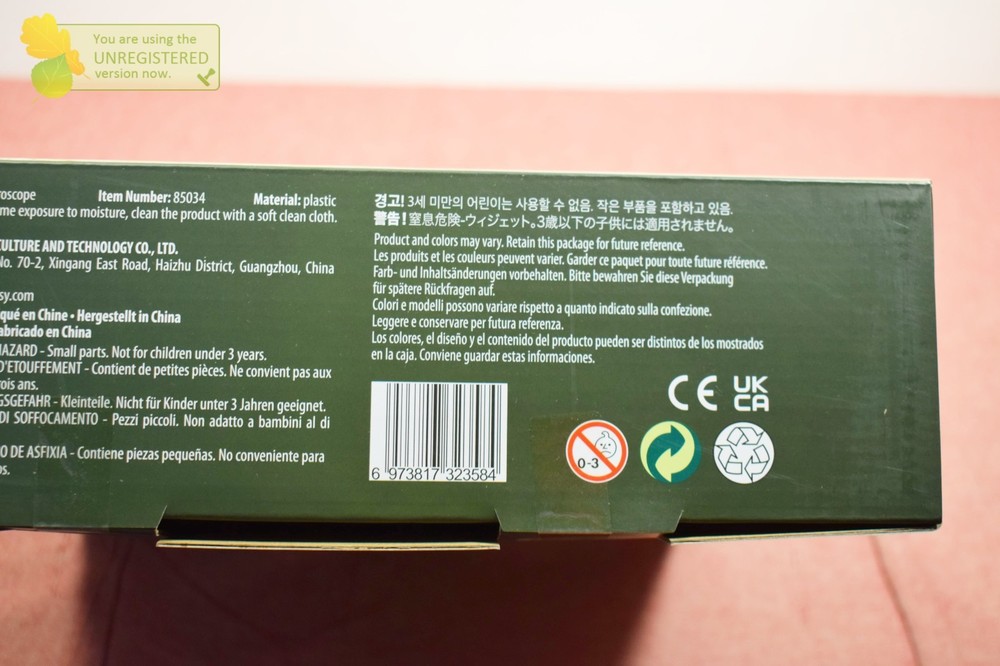 Pantasy Microscope Buildable Brick Block Set 85034