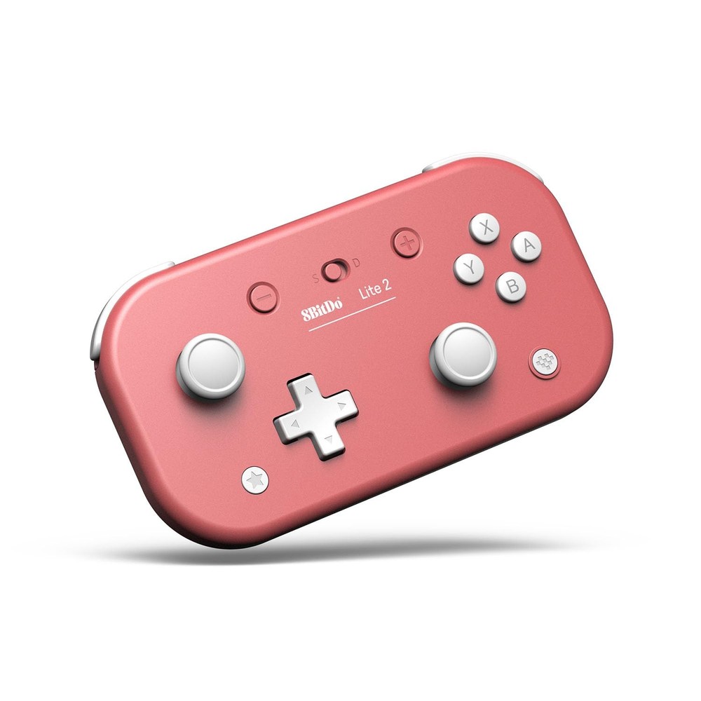 8BitDo Lite 2 Bluetooth Gamepad for Switch, Switch Lite, Android and Pink