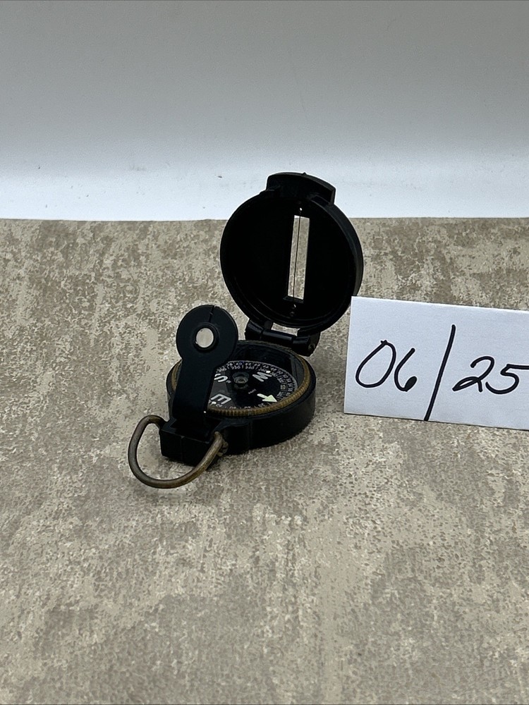 Vintage Engineer Lenstatic Directional Compass 12BX