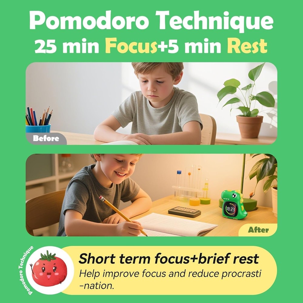 Visual Timer for Kids 99 Minute Digital Cute Kids Visual Timer Classroom Time...