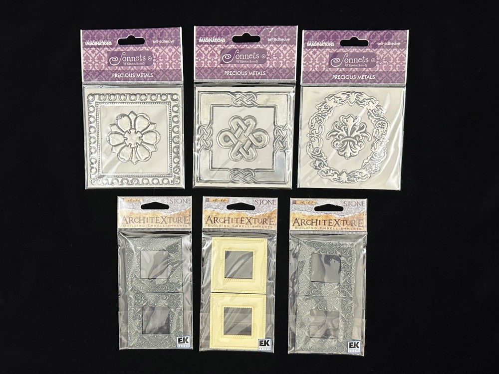Scrapbooking Frames Embellishment Lot