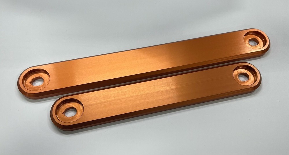 Anodized Upper Outboard Transom Support Plate  