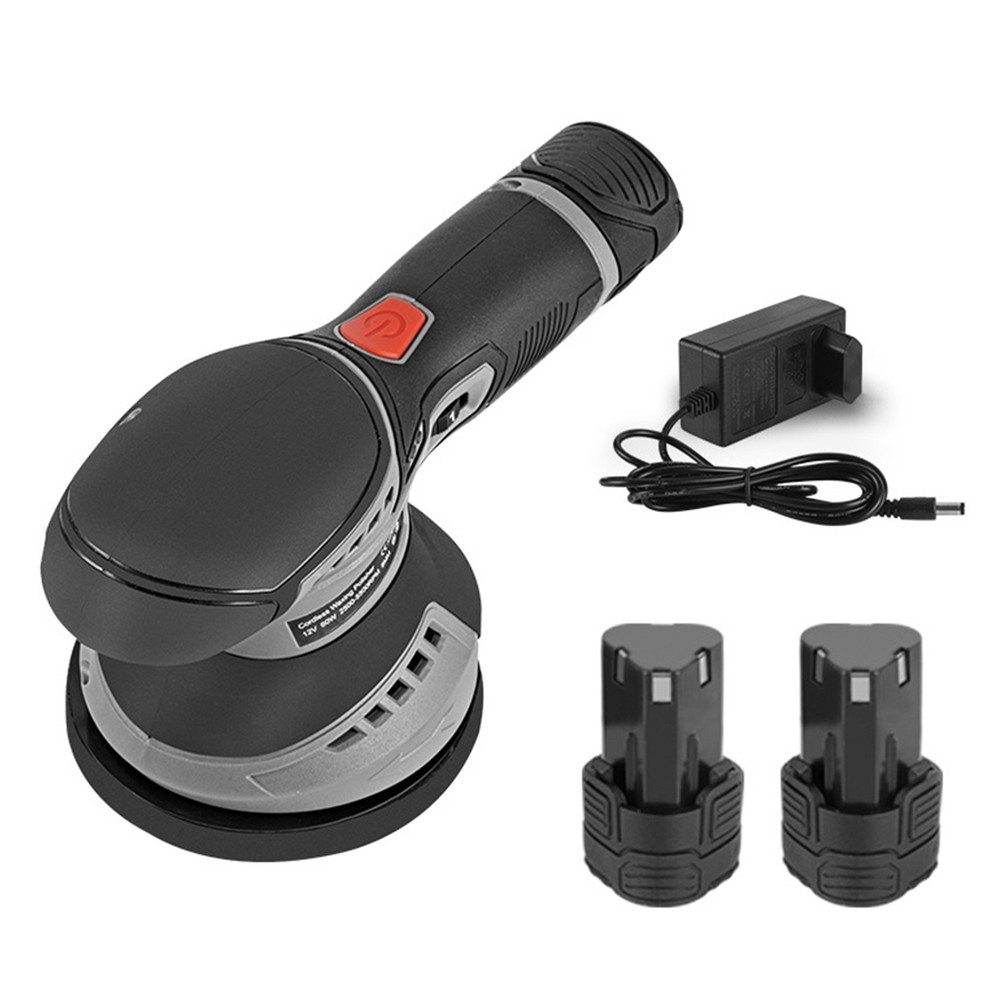 16Pcs/Set Cordless Car Buffer Polisher Kit 5250Rpm 6 Variable Speed Scratch