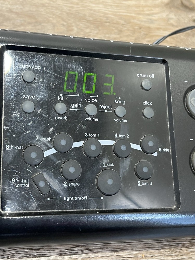 Simmons SD5K Digital Drum Module ONLY Programmable Built-in Effects w/Power Cord