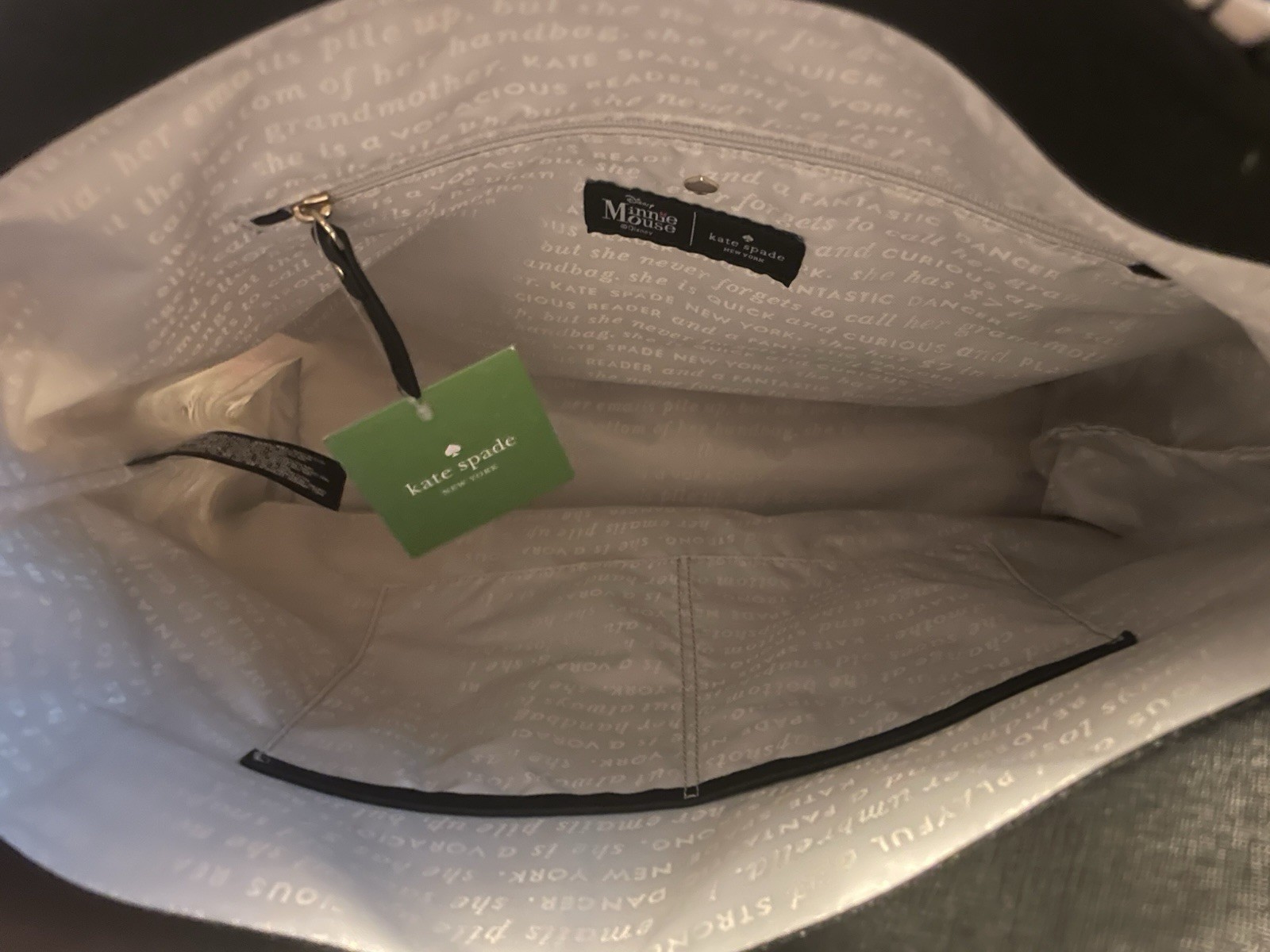 Kate Spade New York X Minnie Mouse Comic Book Tote Large