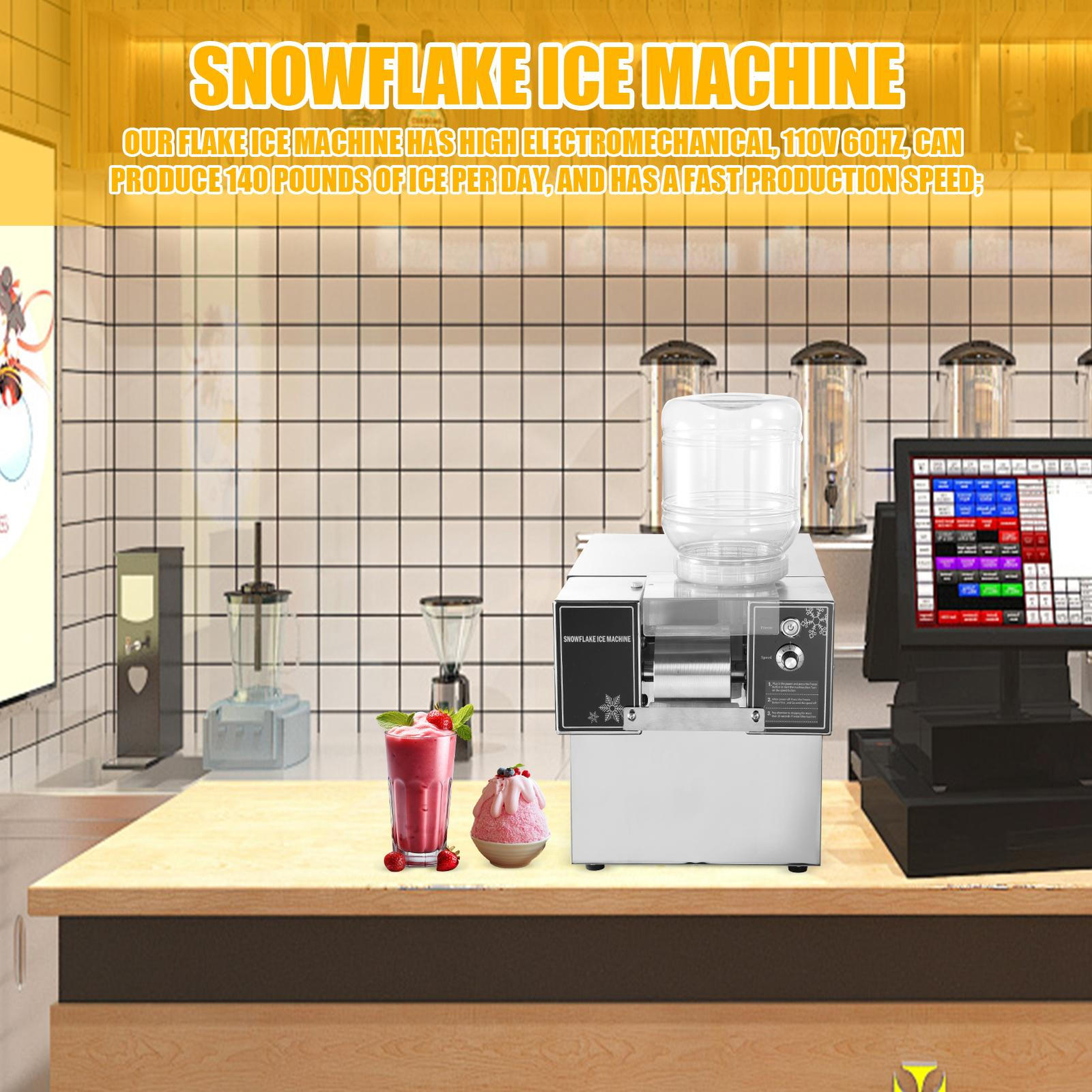 Snowflake Ice Machine,