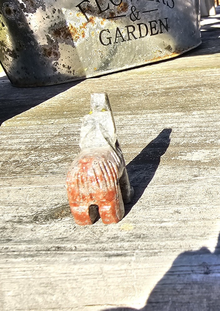 Agate Stone Wolf Small