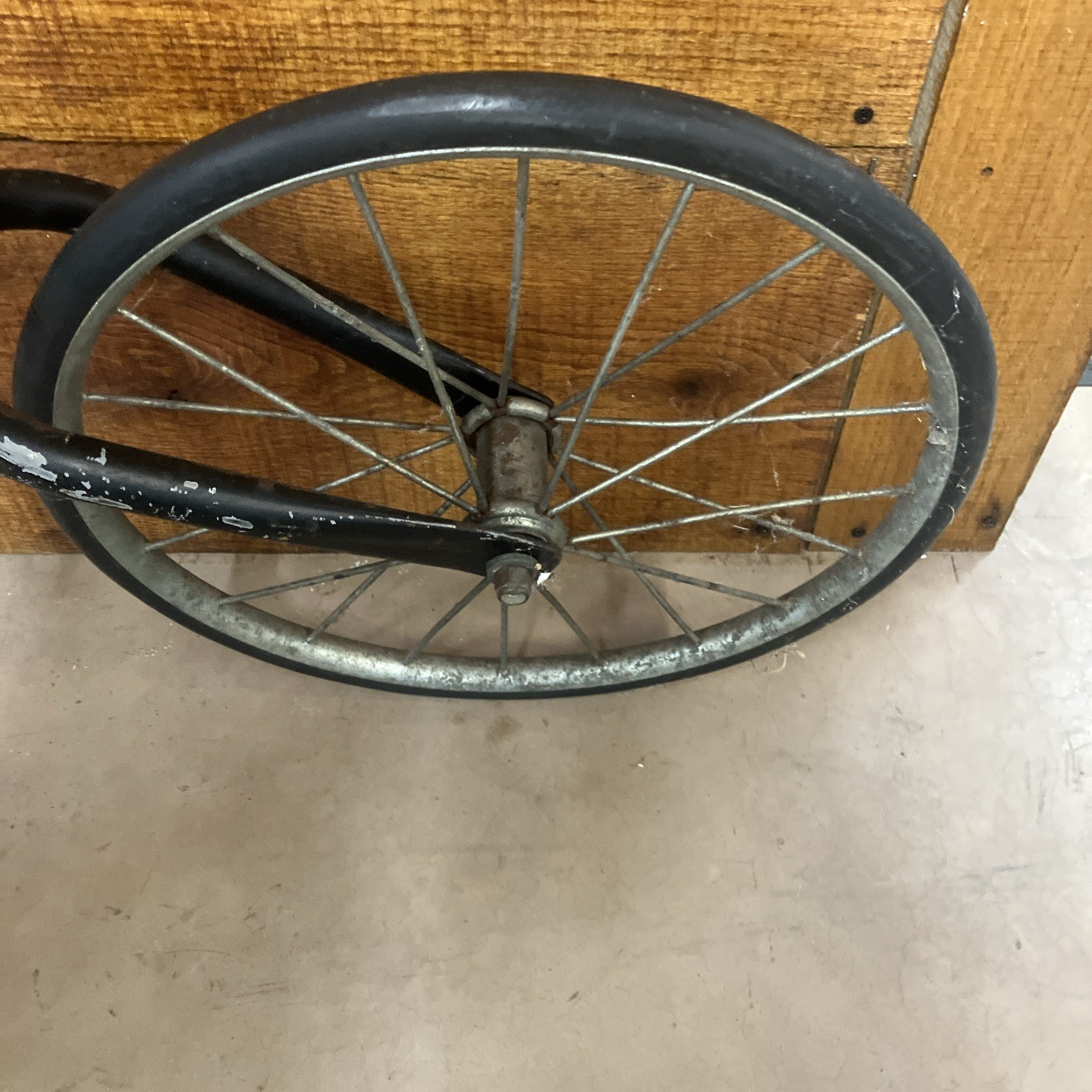 The Bone Shaker High Wheel Frame, Fork, Rear Wheel,Seat- Reproduction- Made USA-