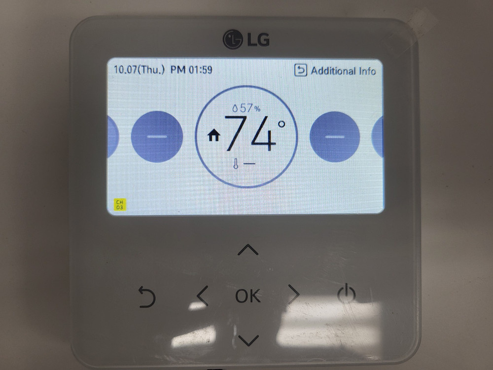 LG PREMTB100 Remote Controller HVAC, 12V