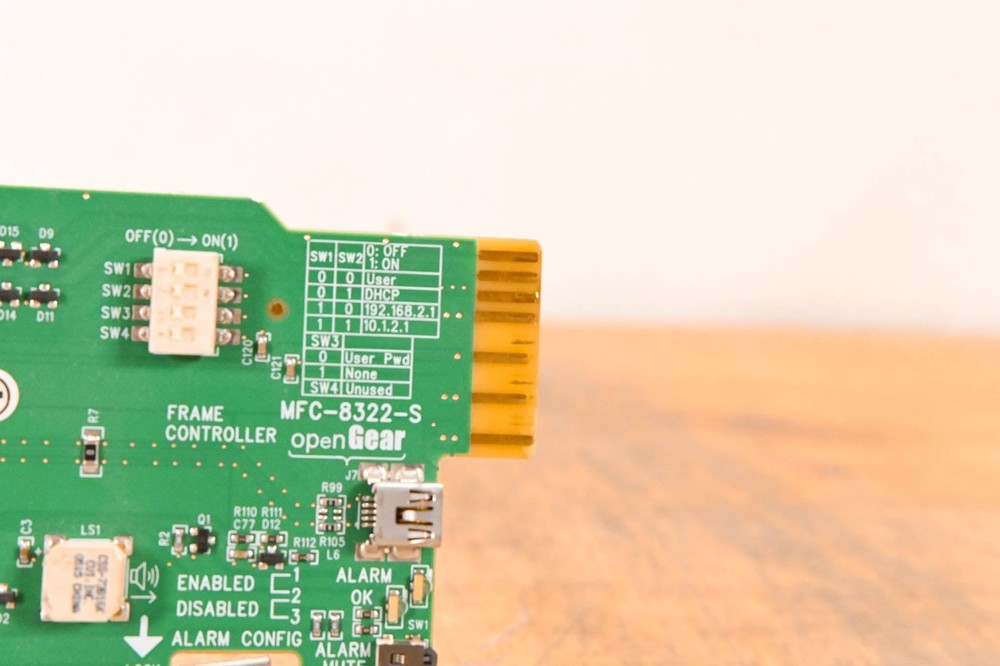 Ross MFC-8322-S OpenGear Frame Network Controller Card CG01USF