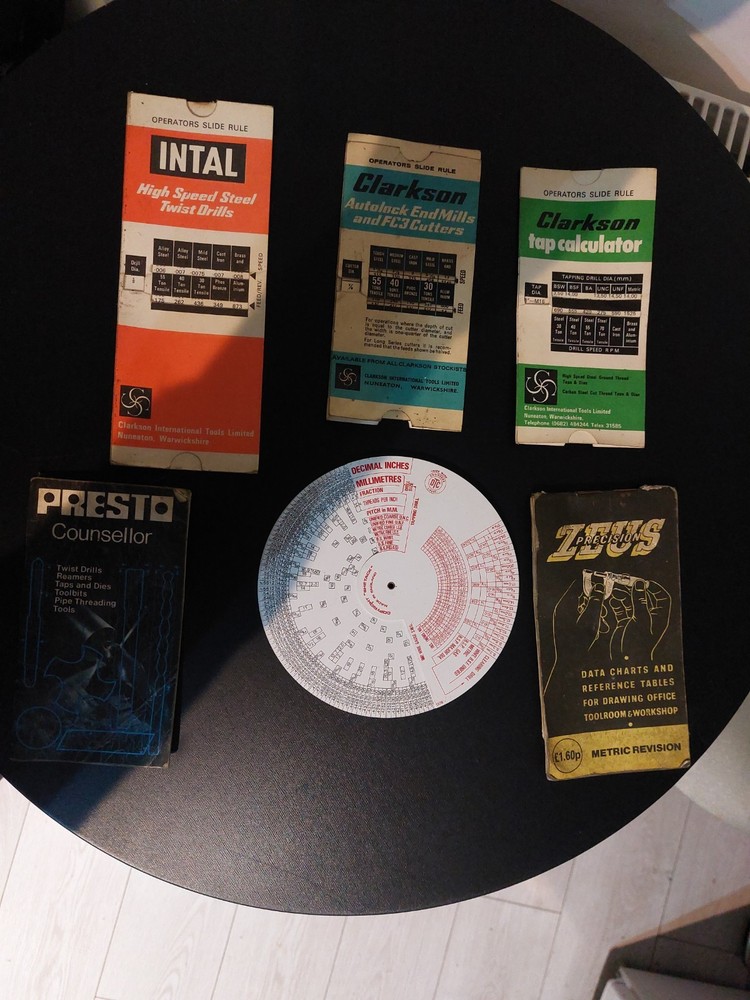 Engineers Data Charts Reference Books and Calculators