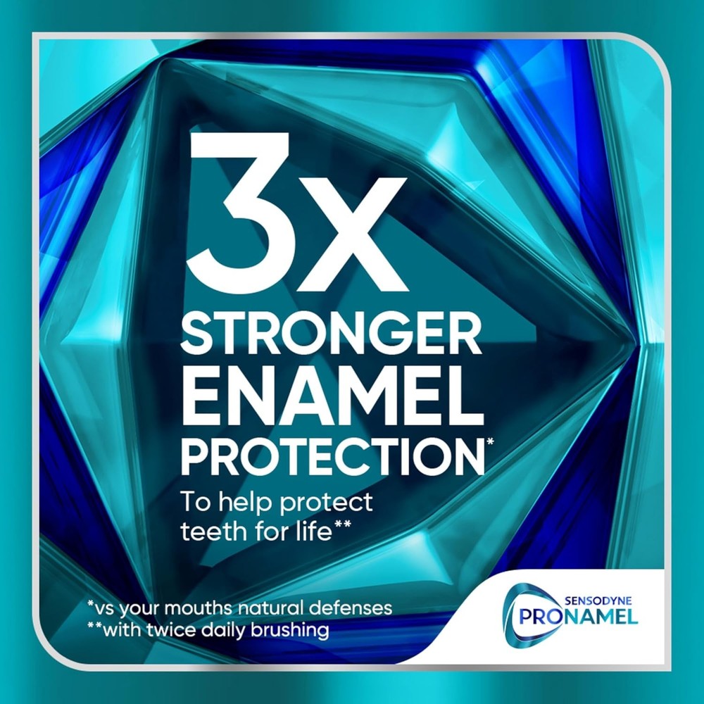 Enamel Strengthening Toothpaste Whitening Sensitive Teeth 3 Pack