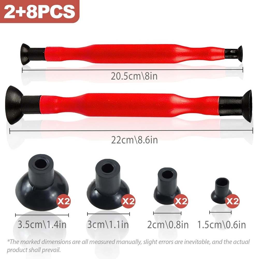 Valve Grinder Set 2 Pieces Grinding Tools for Engine Maintenance Total...