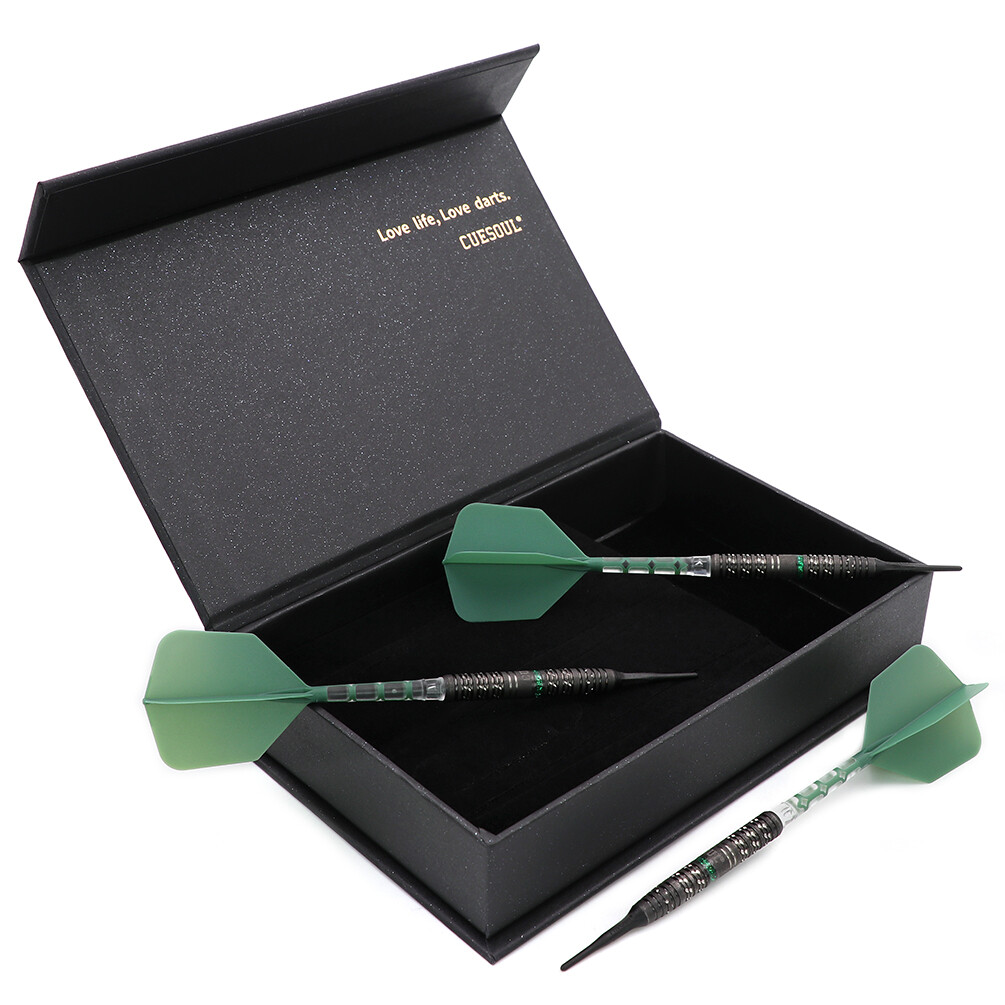 CUESOUL 2022 929 New Launch BRAKE DISC 19g Soft Tip 90% Tungsten Dart Sets