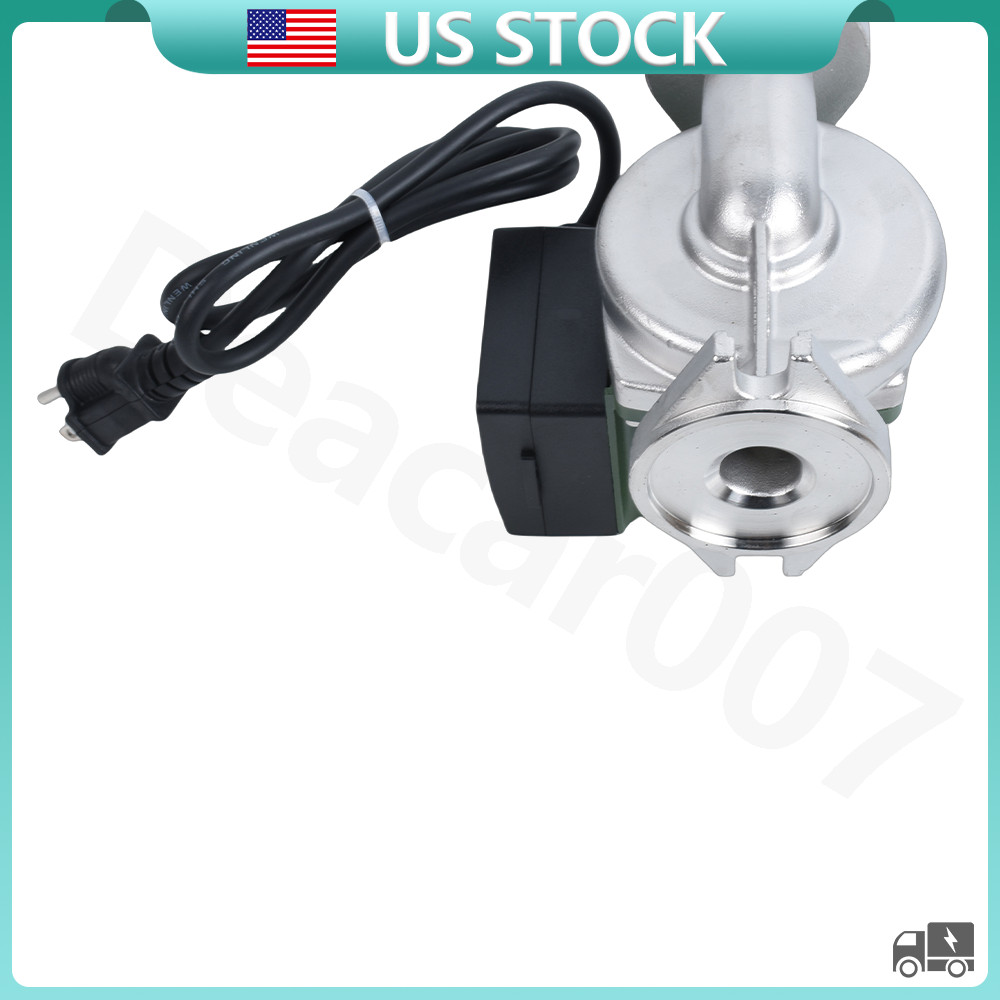 Stainless Steel Circulator Pump 115V 1/25hp For Hardy Boiler Taco 008-SF6 US