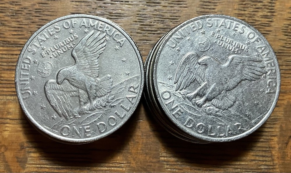 1971D Eisenhower US Dollar Coins