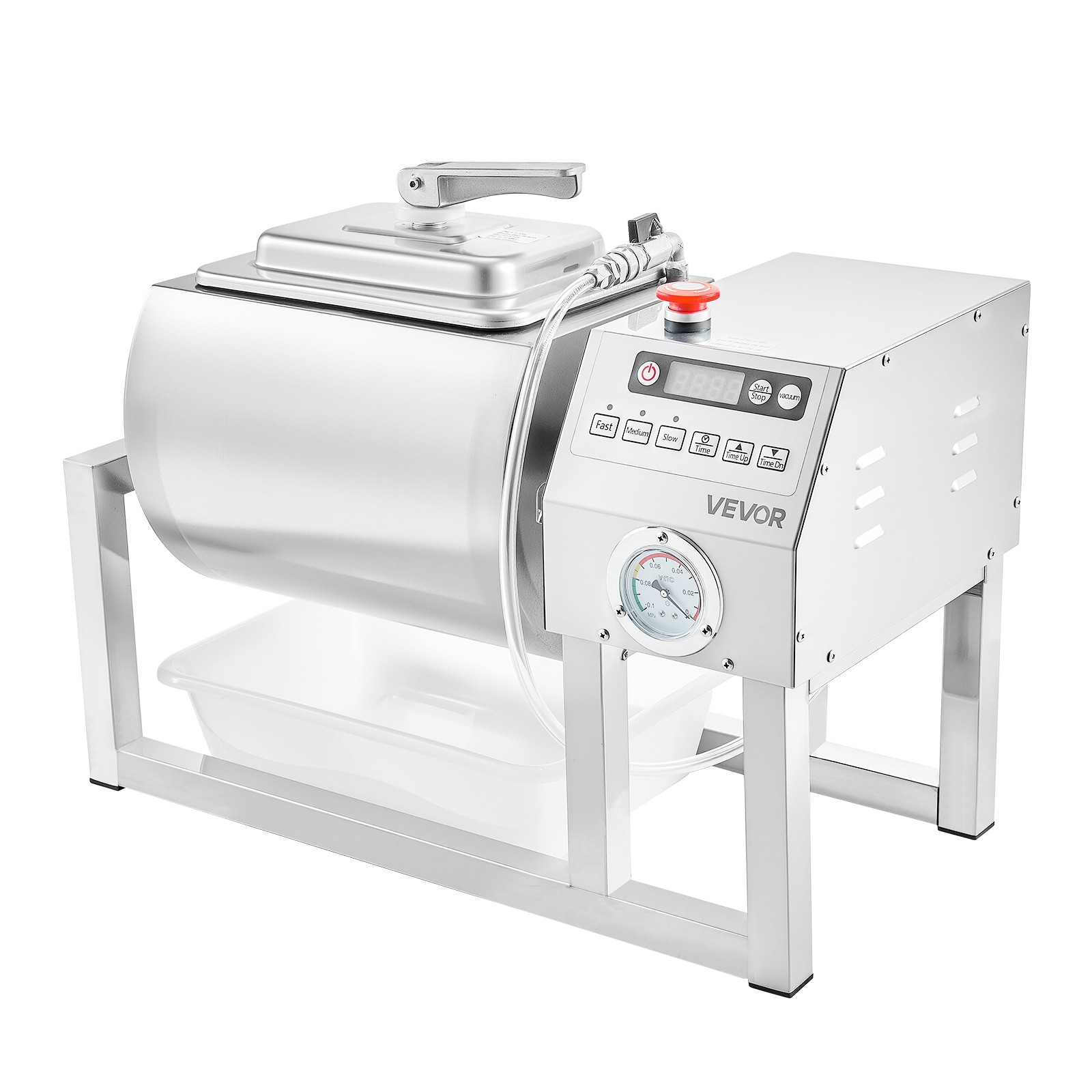 VEVOR Vacuum Meat Tumbler Marinator Machine 20L for Chicken Steak Fish