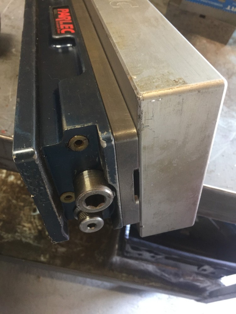 PARLEC 4 " VISE DOULE ACTION - SOLID JAW W 6 " JAW