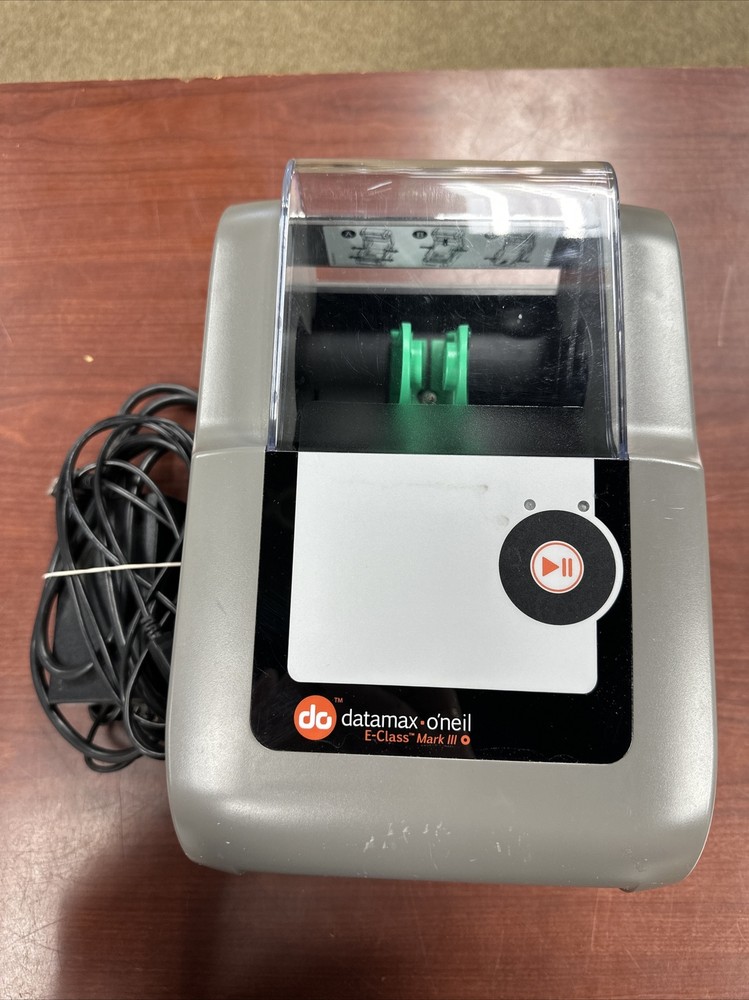 Datamax O'neil E Class Mark III MK IIIB USB Barcode Thermal Label Printer Used