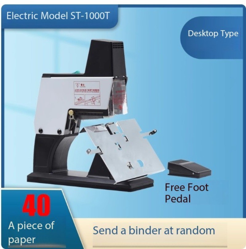 Dual-Mode Conversion Saddle Stitcher Binder ST/1000 Electric Stapler