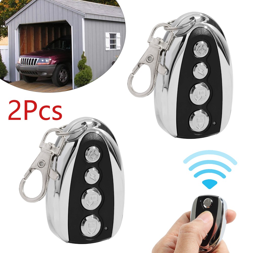 2X Remote Control Backup Key For Automatic Sliding Garage Gate Operator Hardware
