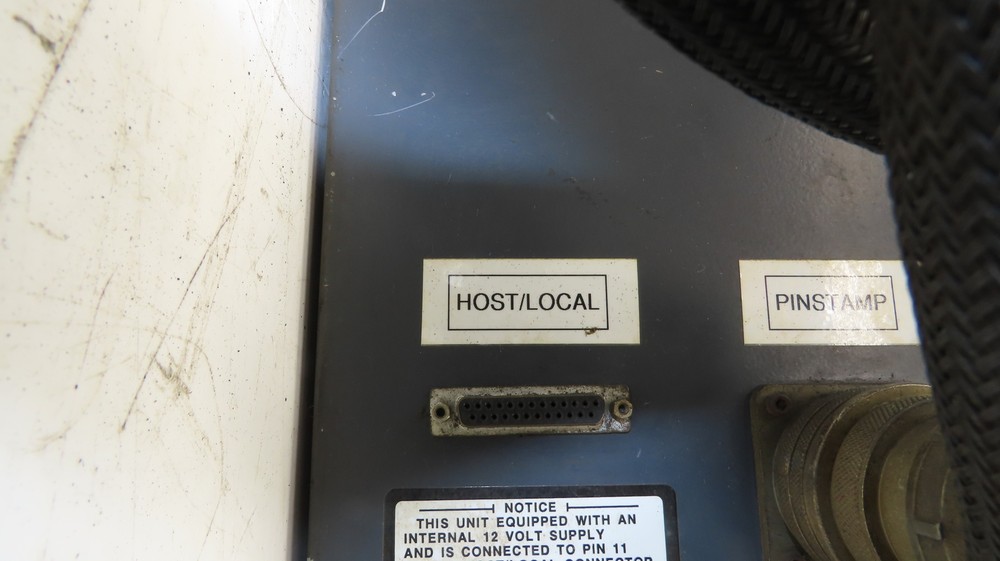 Telesis 14340 Pinstamp Marking System Control Panel Print Head