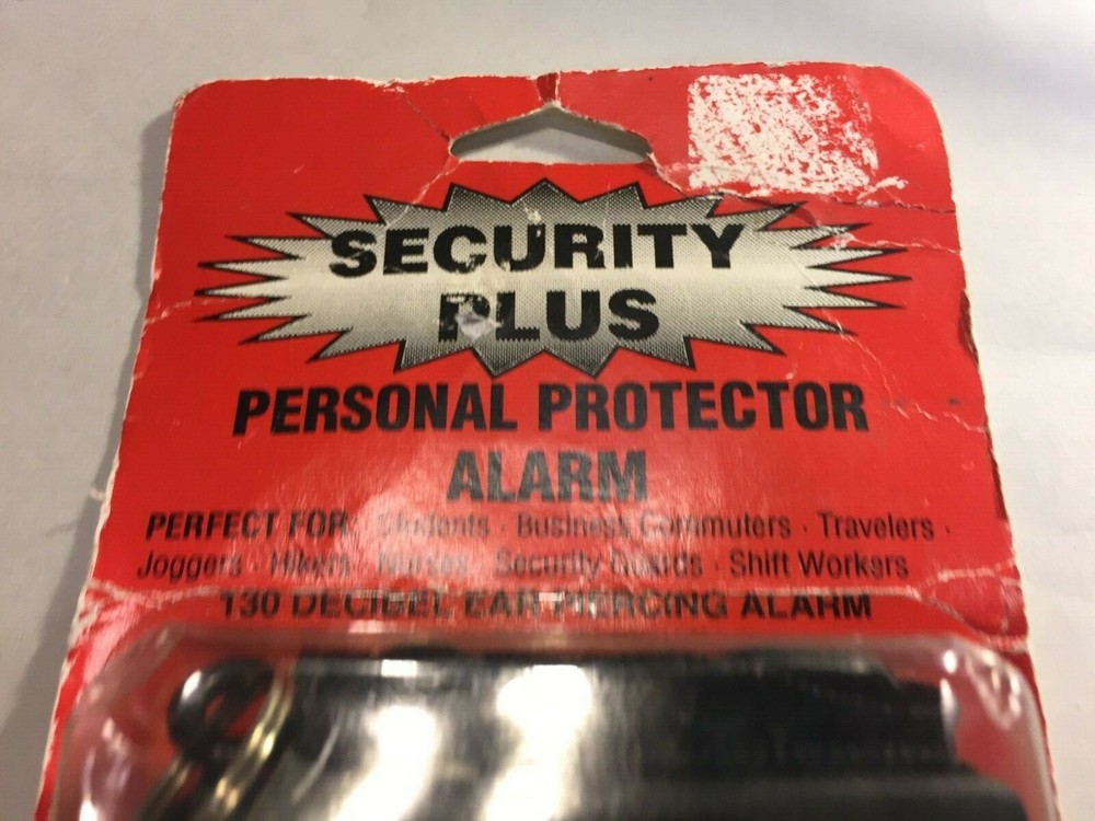 Security Plus -Personal Protector Alarm (3" x 3-1/4")
