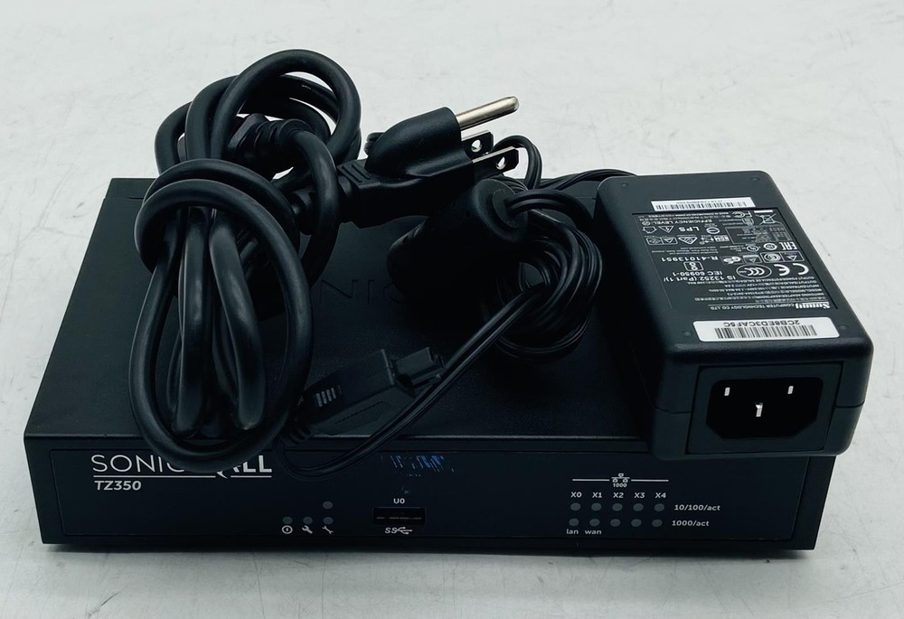 SONICWALL TZ350  APL28-0B4 NETWORK SECURITY FIREWALL