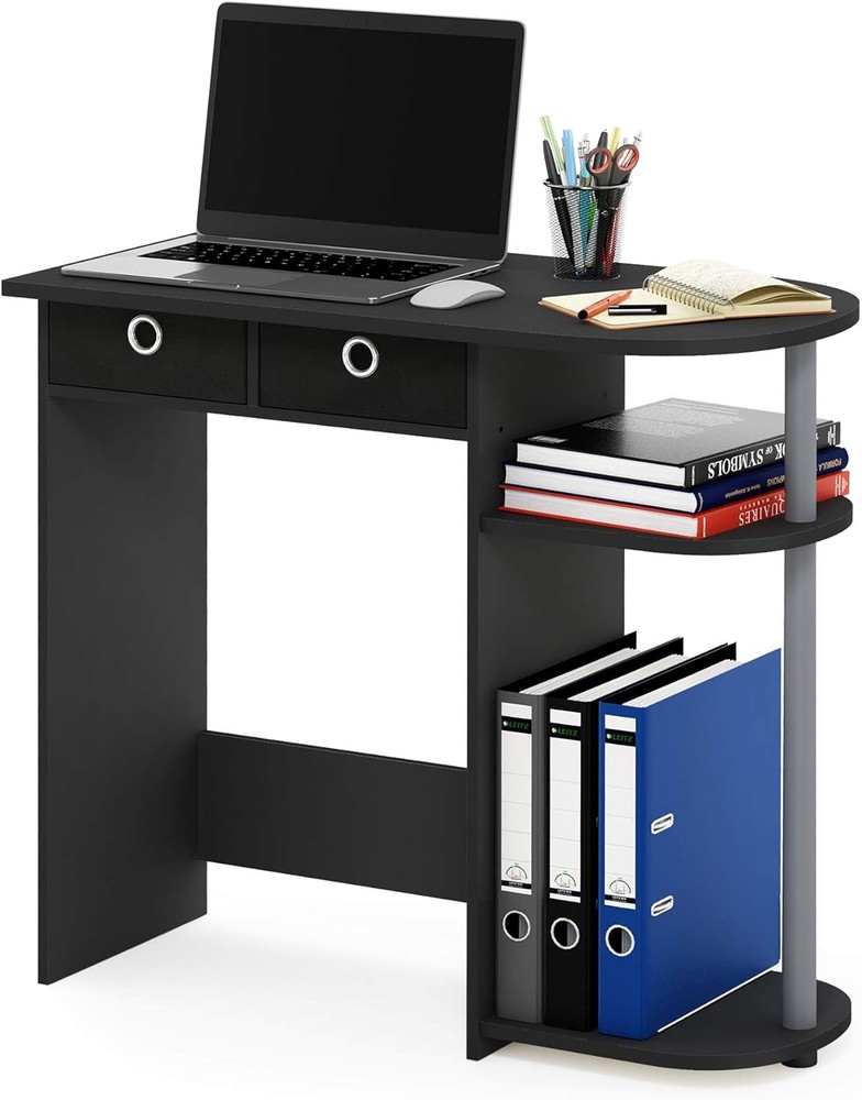 Simplistic Study Table Columbia Walnut