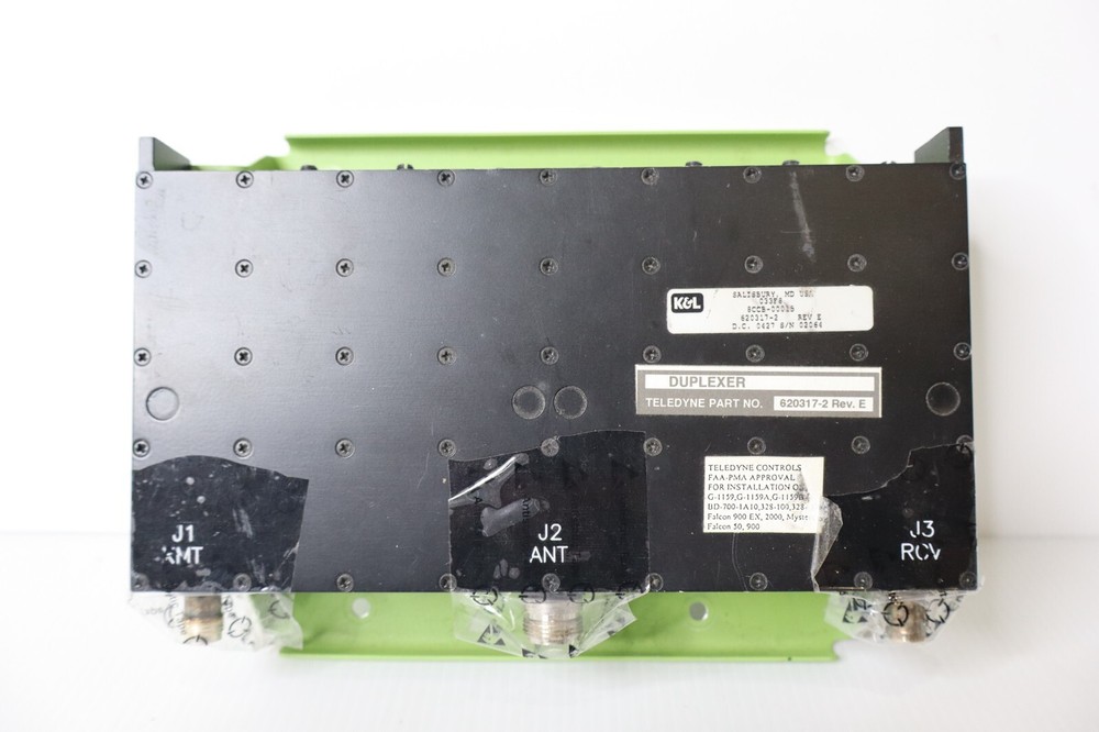 Teledyne Controls 620317-2 Duplexer Removed Working