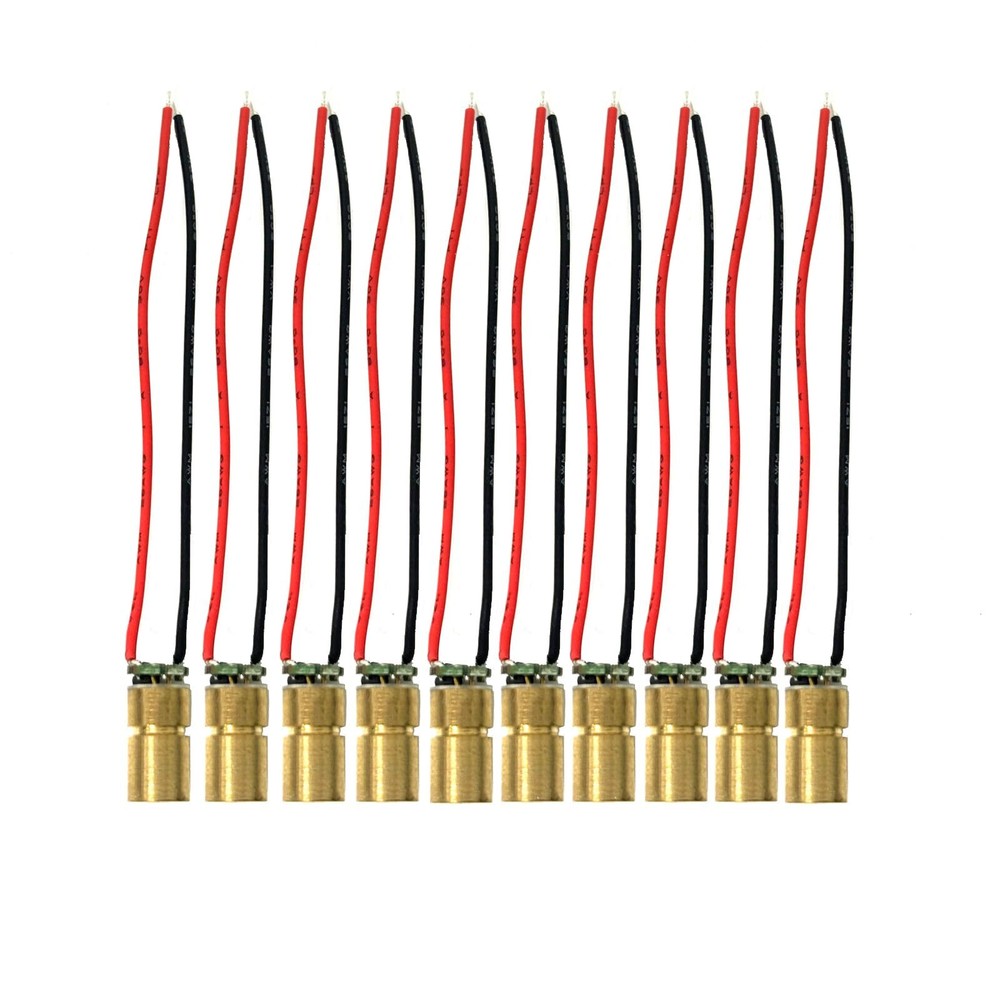 Module industrial laser group module adjustable focal length 6 mmpoint-10pack
