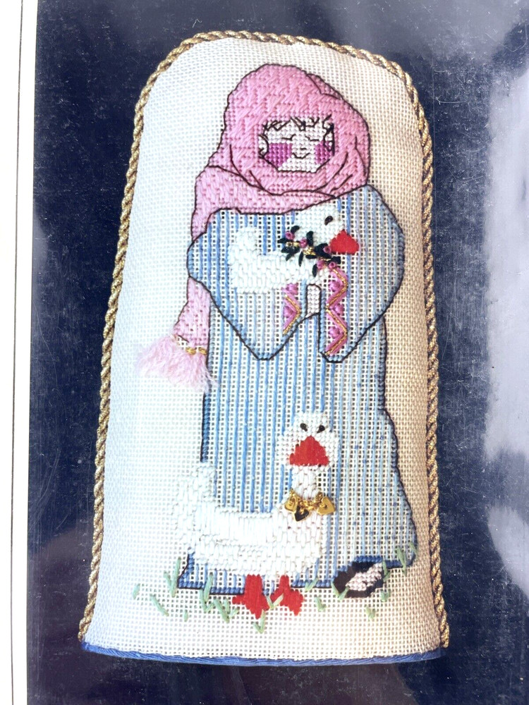 Cheryl Shaeffer Design Needlepoint PATTERN  Mrs. Noah with Ducks Rainbow Gallery