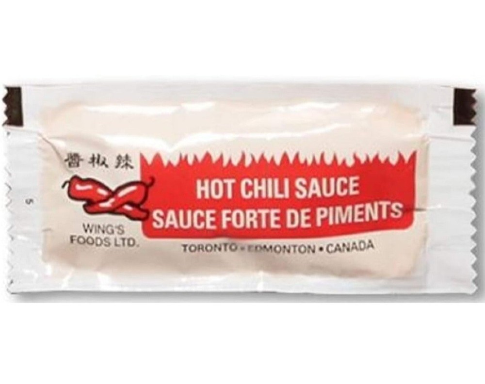 Wing's Hot Chili Sauce Packets