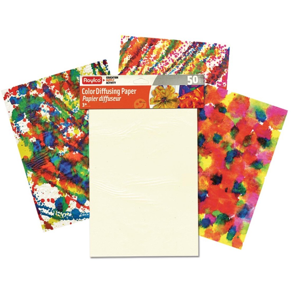 Roylco Color Diffusing Paper 12x18"