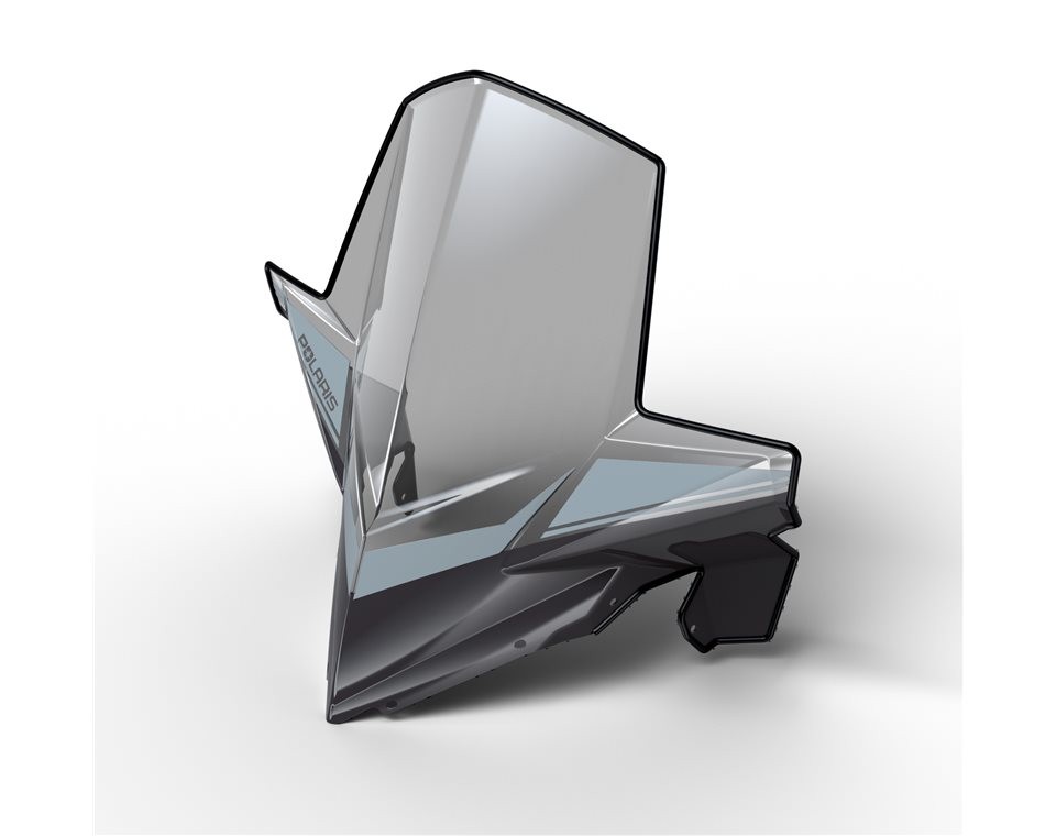 Polaris Extra Tall Windshield - Smoke